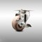 Service Caster 3 Inch 316SS High Temp Glass Filled Nylon Swivel Top Plate Caster with Brake SCC SCC-SS31620S314-GFNSHT-TLB - alternate 1